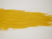 10753 Whiting Dry Fly Hackle Bronze Grade Rooster Saddle Golden Straw Ties Size 14