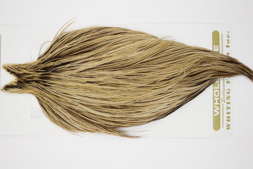 10768 Heritage Dry Fly Hackle Grade 2 Rooster Cape Dun Badger Ties Size 8-22