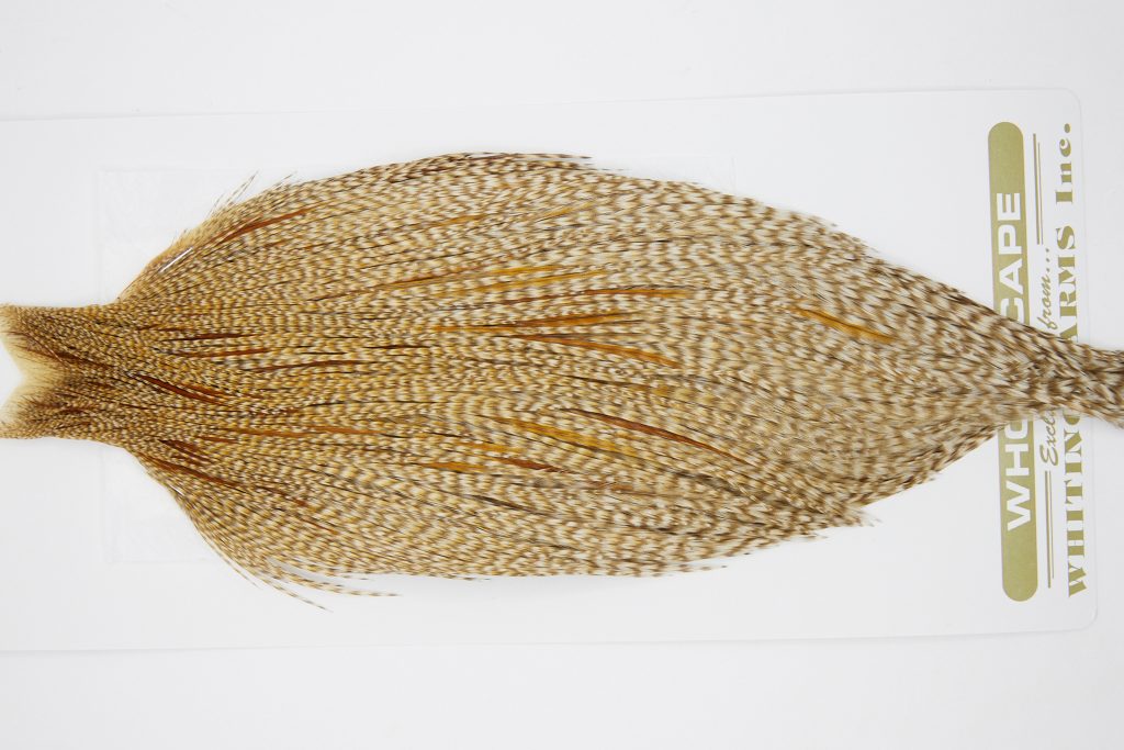 10796 Heritage Dry Fly Hackle Grade 2 Rooster Cape Dun Cree Ties Size 10-20