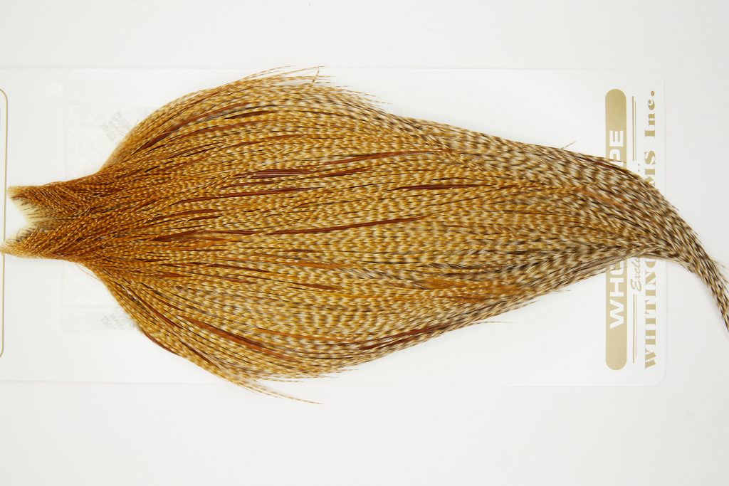 10804 Heritage Dry Fly Hackle Grade 1 Rooster Cape Dun Cree Ties Size 10-24