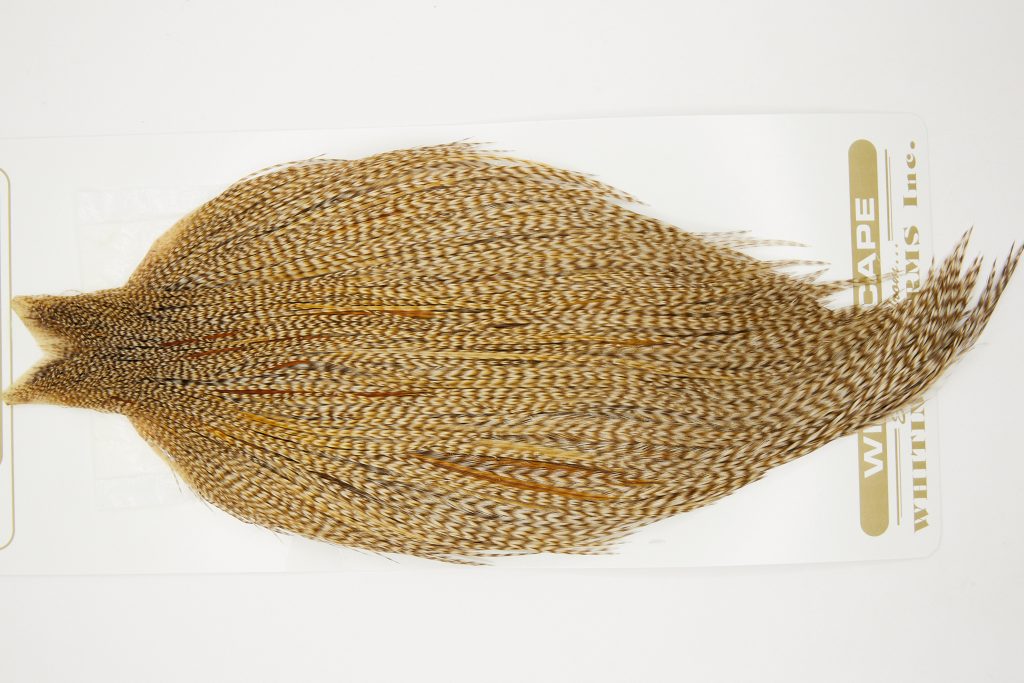 10808 Heritage Dry Fly Hackle Grade 1 Rooster Cape Dun Cree Ties Size 8-22