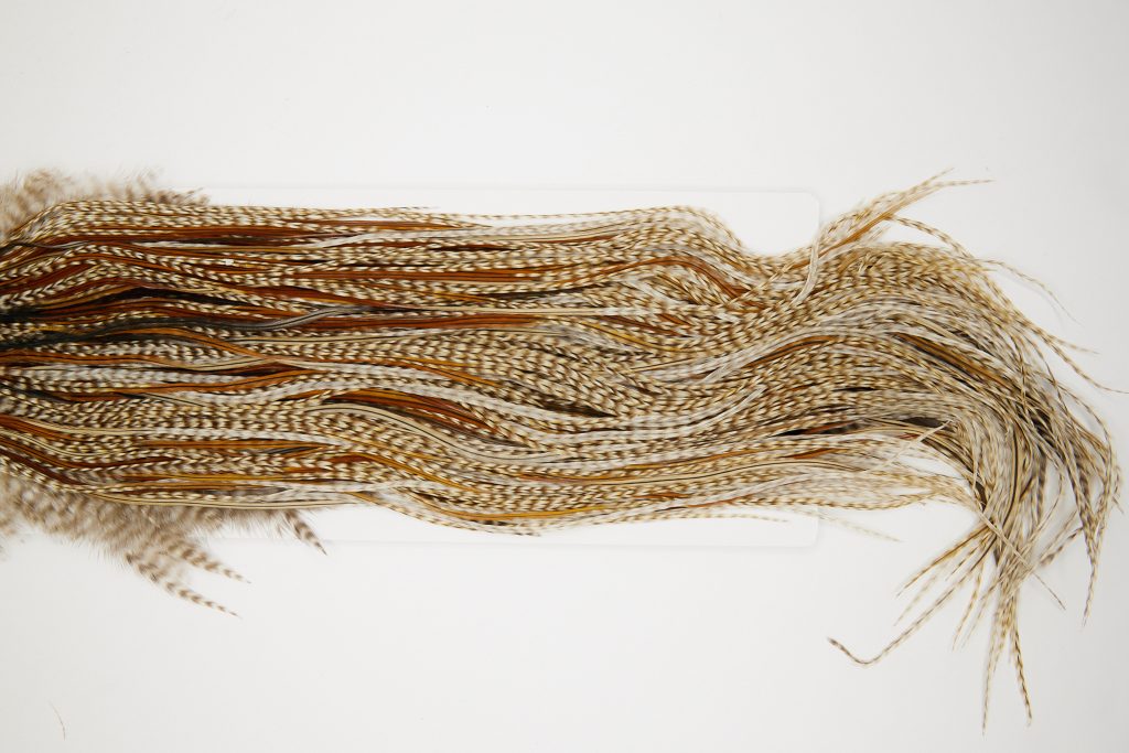 10833 Heritage Dry Fly Hackle Grade 1 Saddle Dun Cree Ties Size 10-14