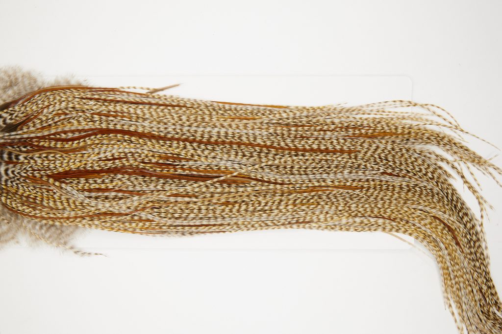 10837 Heritage Dry Fly Hackle Grade 1 Saddle Dun Cree Ties Size 14-18