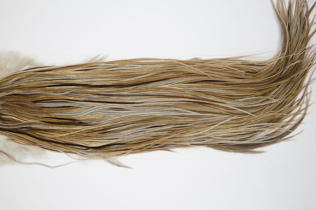 Grade 1 Rooster Saddle Heritage Dun Ties Size 12-14