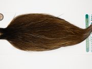 10894 Hebert Dry Fly Hackle Bronze Grade Rooster Cape Dark Brown Dun Ties Size 10-22