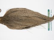 10898 Hebert Dry Fly Hackle Bronze Grade Rooster Cape Dun Grizzly Ties Size 8-22