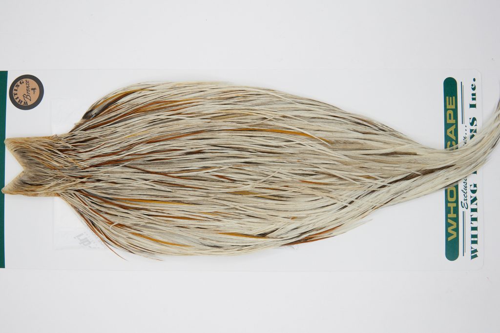 10905 Hebert Dry Fly Hackle Bronze Grade Rooster Cape Unique Variant Ties Size 6-20