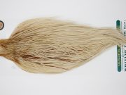 10911 Hebert Dry Fly Hackle Bronze Grade Rooster Cape Light Tan Dun Ties Size 8-24