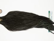 10934 Hebert Dry Fly Hackle Bronze Grade Rooster Cape Black Ties Size 10-24