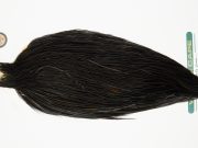 10937 Hebert Dry Fly Hackle Bronze Grade Rooster Cape Black Ties Size 8-22