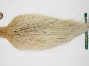 10941 Hebert Dry Fly Hackle Bronze Grade Rooster Cape Pale Watery Dun Ties Size 10-20