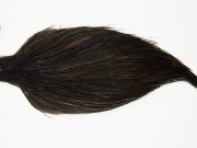 10969 Hebert Dry Fly Hackle Pro Grade Rooster Cape Black Ties Size 8-20