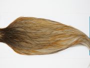 10975 Hebert Dry Fly Hackle Pro Grade Rooster Cape Brown Grey Dun Ties Size 8-22