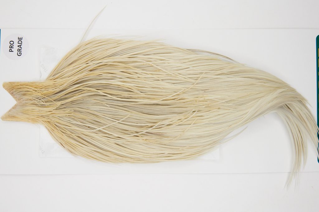 10979 Hebert Dry Fly Hackle Pro Grade Rooster Cape Pale Watery Dun Ties Size 10-20