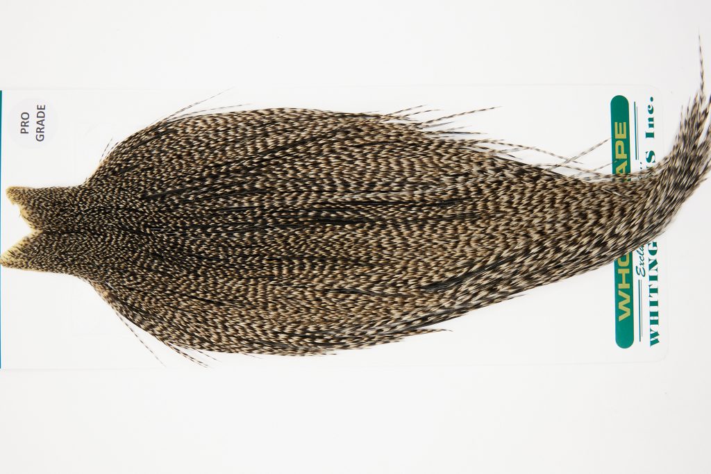 10996 Hebert Dry Fly Hackle Pro Grade Rooster Saddle Grizzly Variant Ties Size 8-22