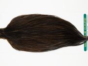 11024 Hebert Dry Fly Hackle Pro Grade Rooster Saddle Dark Brown Dun Ties Size 10-22