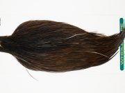 11025 Hebert Dry Fly Hackle Pro Grade Rooster Saddle Dark Brown Dun Ties Size 10-20