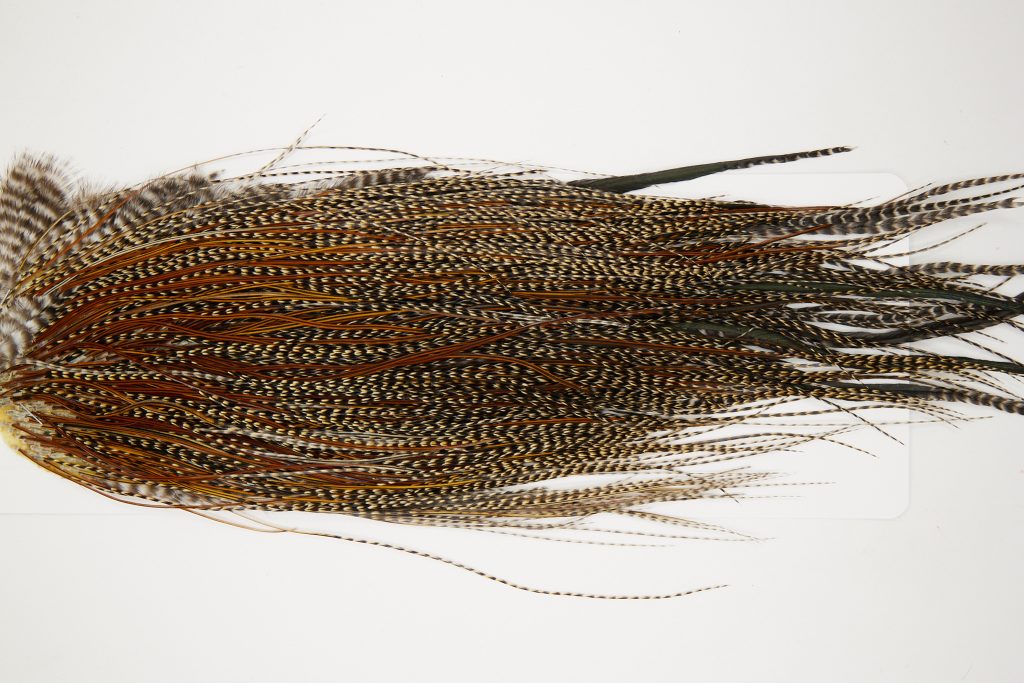 11059 JimsFlyCo Dry Fly Hackle Grade 2 Rooster Saddle Cree Variant Ties Size 16-20