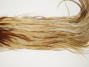 11069 Hebert Dry Fly Hackle Gold Grade Rooster Saddle Light Ginger Dun Ties Size 12-18