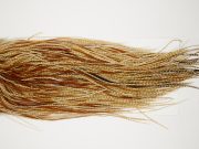 11080 Whiting Wet Fly Hackle Bronze Grade Midge Saddle Barred Medium Ginger Ties Size 14-18
