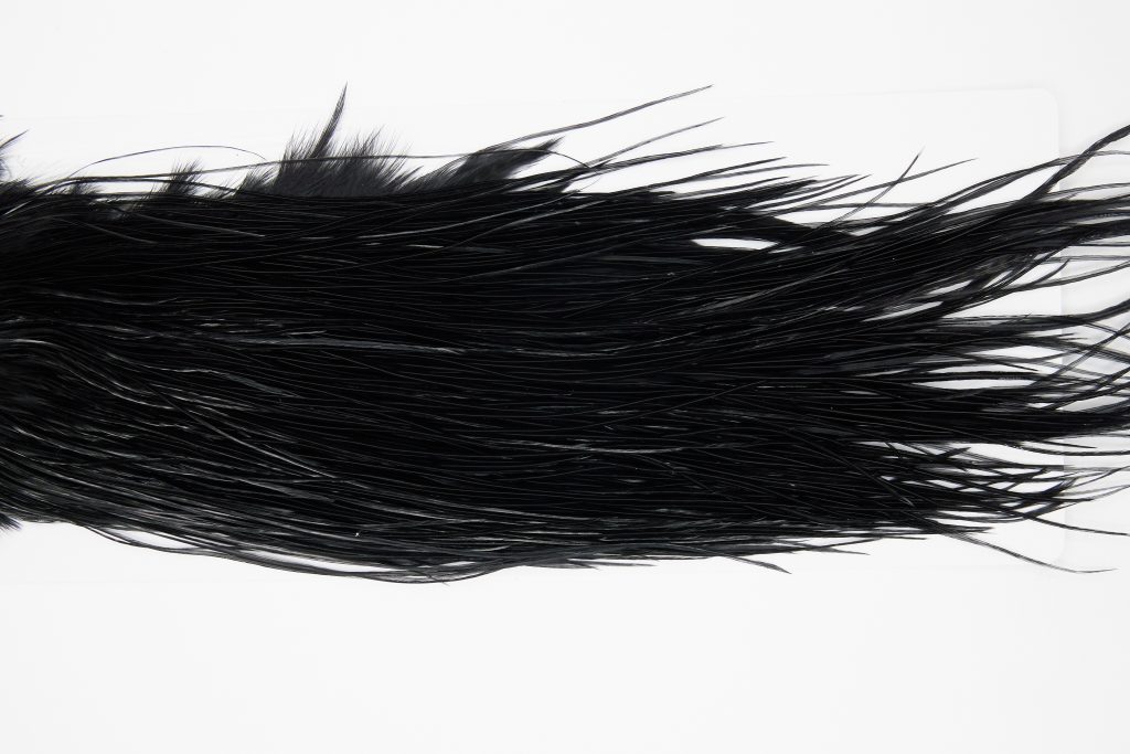 11147 Whiting Wet Fly Hackle Pro Grade Midge Saddle Black Ties Size 18-20