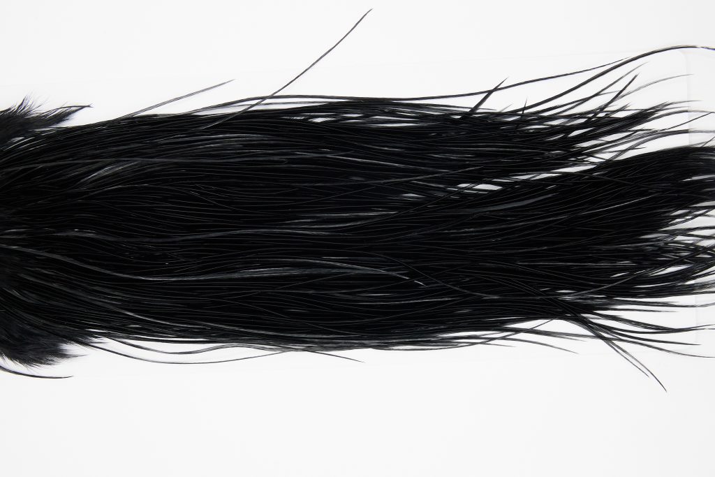 11148 Whiting Wet Fly Hackle Pro Grade Midge Saddle Black Ties Size 16-20