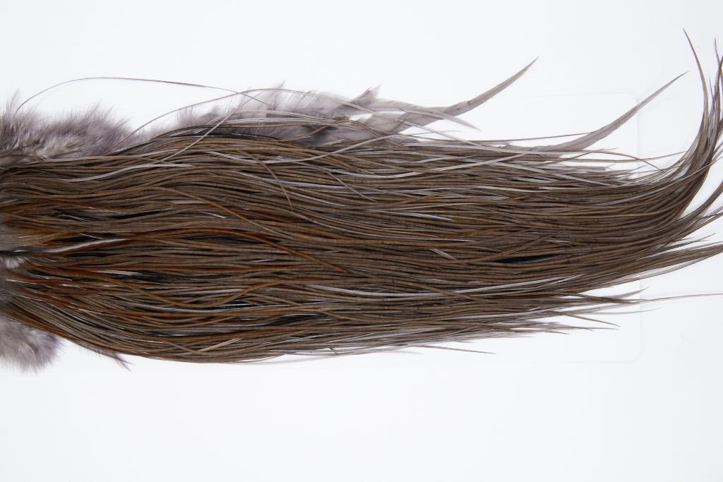 11158 Whiting Wet Fly Hackle Pro Grade Midge Saddle Dark Dun Ties Size 18-20