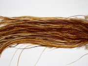 11097 Whiting Dry Fly Hackle Platinum Grade Midge Saddle Dark Barred Ginger Ties Size 16-20