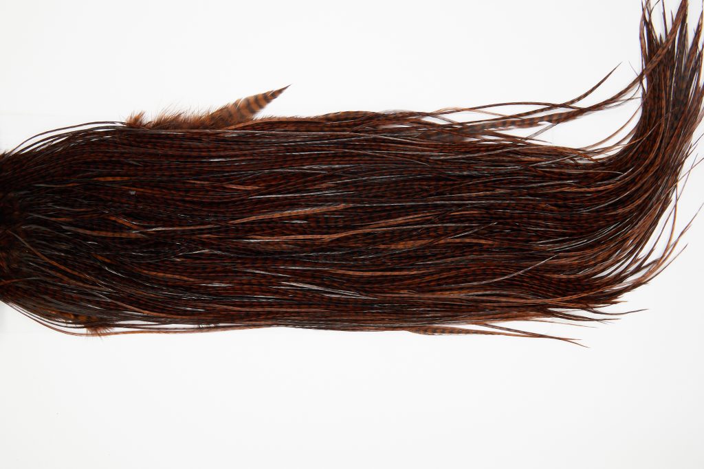 11172 Whiting Dry Fly Hackle Gold Grade Rooster Saddle Grizzly Coachman Brown Ties Size 14-16