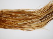 11177 Whiting Dry Fly Hackle Gold Grade Rooster Saddle Barred Medium Ginger Ties Size 14-16