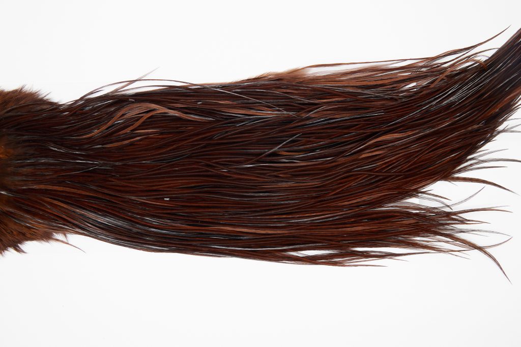 11181 Whiting Dry Fly Hackle Gold Grade Rooster Saddle Coachman Brown Ties Size 12-16