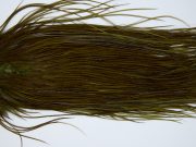 11199 Whiting Dry Fly Hackle Bronze Grade Rooster Saddle Dark Olive Ties Size 14-18