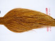 11282 Whiting Dry Fly Hackle Silver Grade Rooster Cape Dark Barred Ginger Ties Size 10-26