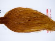 11282A Whiting Dry Fly Hackle Silver Grade Rooster Cape Medium Ginger Ties Size 10-26