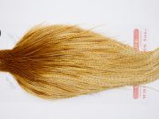 11324 Whiting Dry Fly Hackle Bronze Grade Rooster Cape Barred Medium Ginger Ties Size 8-26