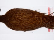 11337 Whiting Dry Fly Hackle Bronze Grade Rooster Cape Grizzly Brown Ties Size 8-26