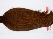11338 Whiting Dry Fly Hackle Bronze Grade Rooster Cape Grizzly Brown Ties Size 8-26