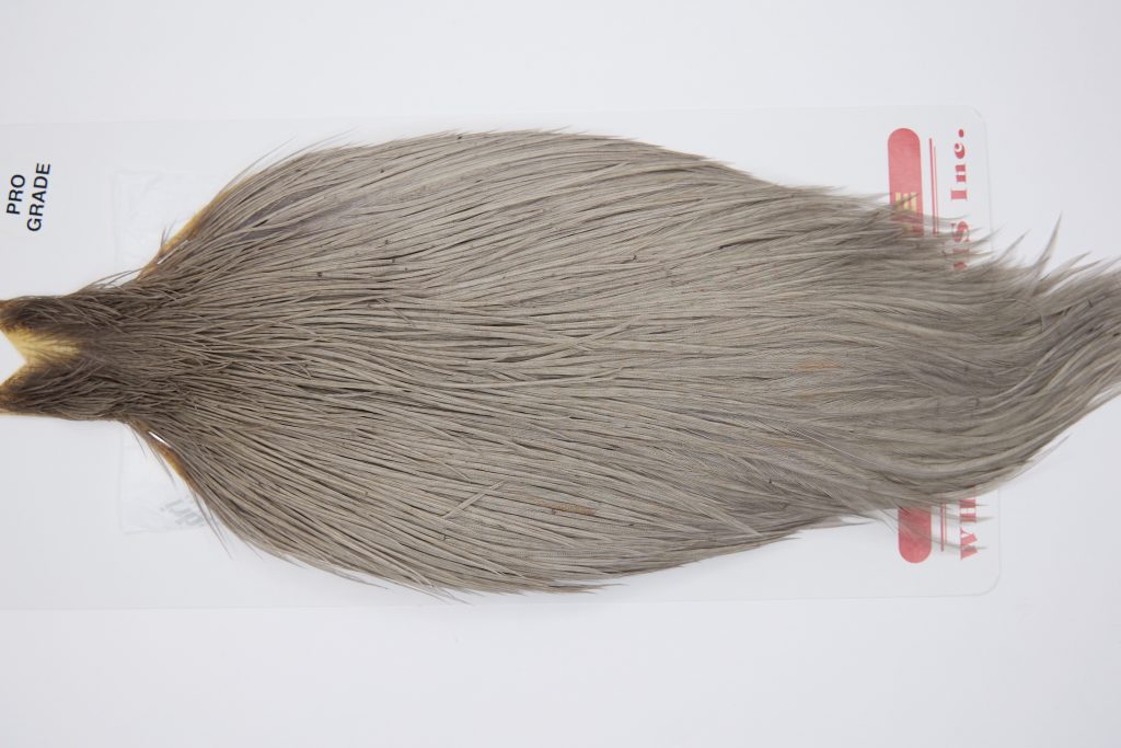 11347 Whiting Dry Fly Hackle Pro Grade Rooster Cape Medium Dun Ties Size 6-26