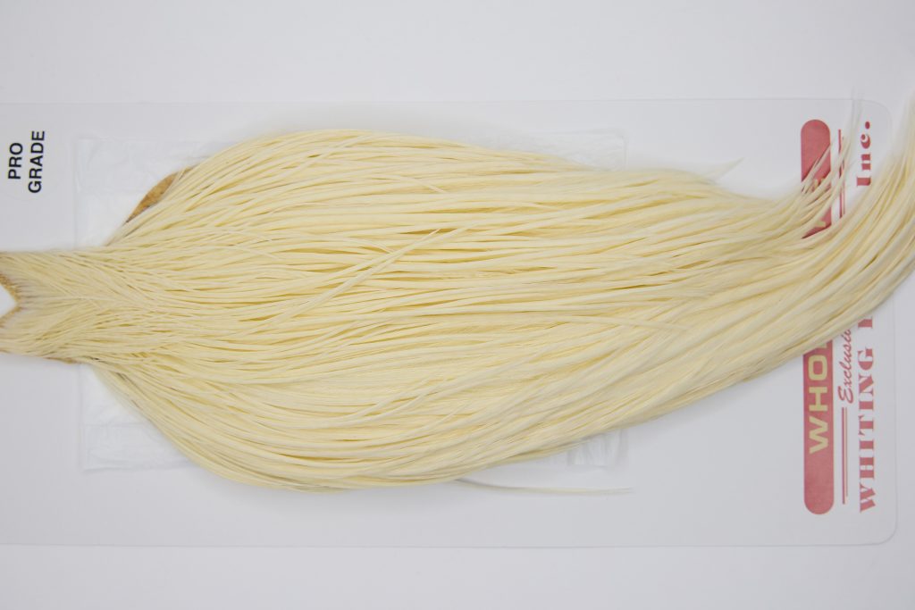 11353 Whiting Dry Fly Hackle Pro Grade Rooster Cape White Ties Size 8-22