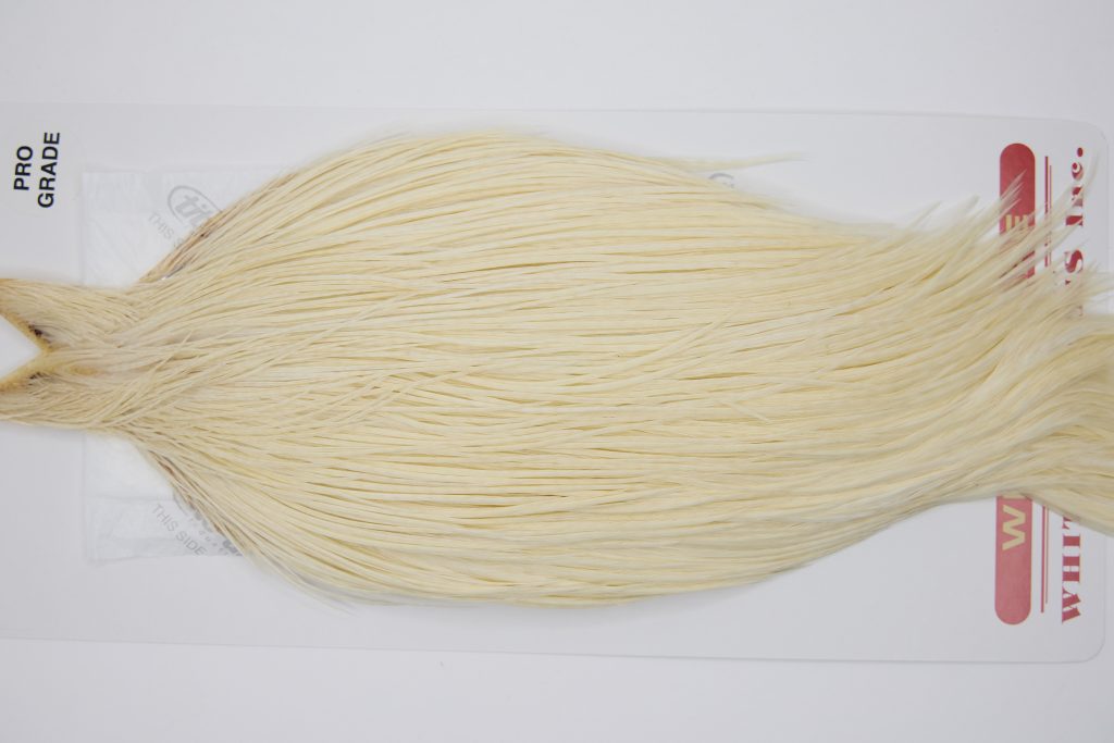 11354 Whiting Dry Fly Hackle Pro Grade Rooster Cape White Ties Size 8-26