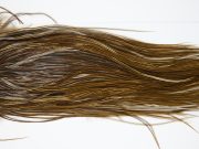 11391 JimsFlyCo Dry Fly Hackle Rhodium Rooster Saddle Dark Dun Ties Size 12-14