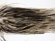 11396 JimsFlyCo Dry Fly Hackle Grade 1 Rooster Saddle Variant Ties Size 12-14