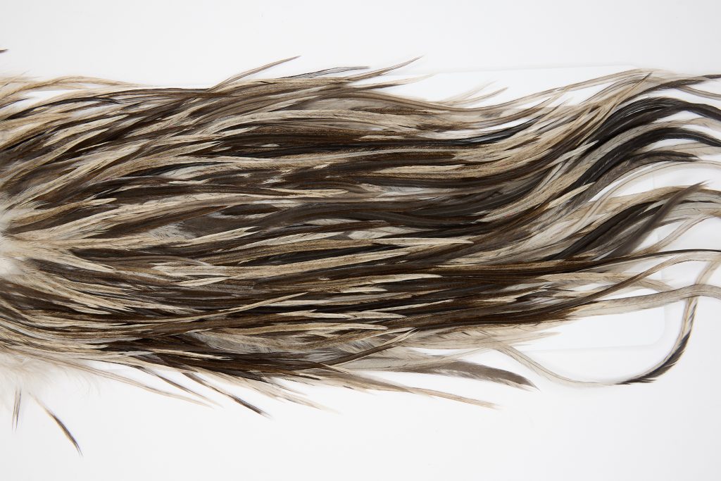 11426 JimsFlyCo Dry Fly Hackle Grade 2 Rooster Saddle Dun Splash Ties Size 12-14