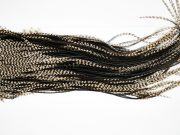 11430 JimsFlyCo Dry Fly Hackle Grade 3 Rooster Saddle Grizzly Variant Ties Size 12-14