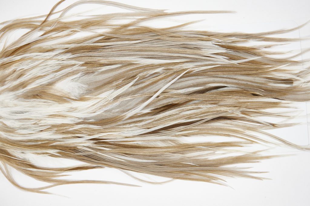 11435 JimsFlyCo Dry Fly Hackle Grade 3 Rooster Saddle Dun Splash Ties Size 10-14