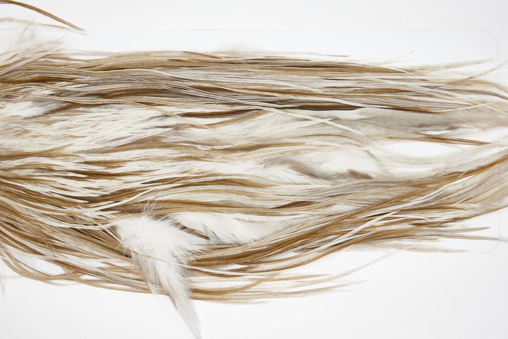 11437 JimsFlyCo Dry Fly Hackle Grade 3 Rooster Saddle Dun Splash Ties Size 12-14