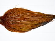 11464 JimsFlyCo Dry Fly Hackle Grade 2 Rooster Cape Brown Ties Size 10-20