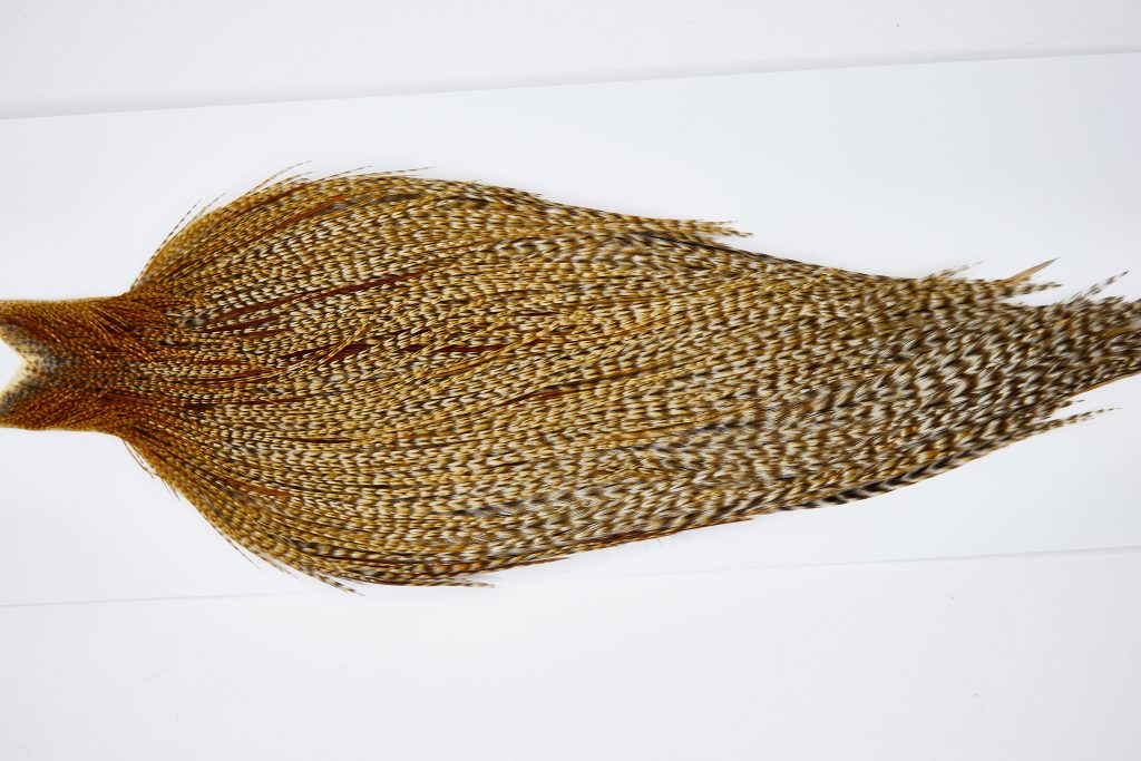 11473 JimsFlyCo Dry Fly Hackle Grade 2 Rooster Cape Dun Cree Ties Size 10-20