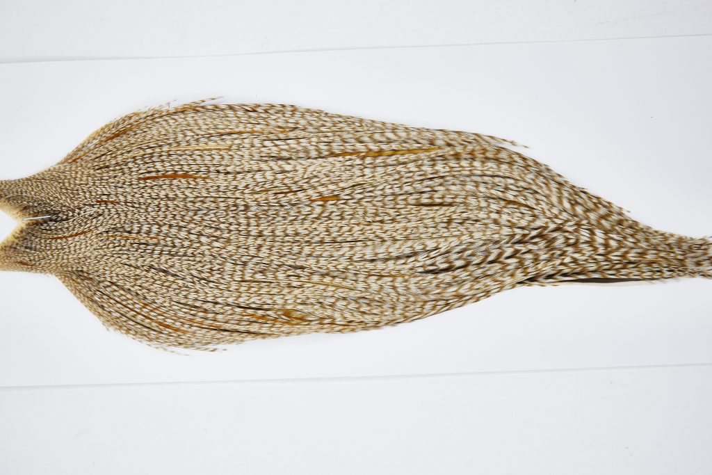 11475 JimsFlyCo Dry Fly Hackle Grade 2 Rooster Cape Grizzly Dun Variant Ties Size 8-20