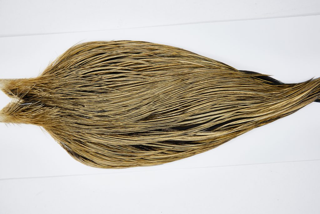 11485 JimsFlyCo Dry Fly Hackle Grade 2 Rooster Cape Badger Ties Size 8-22